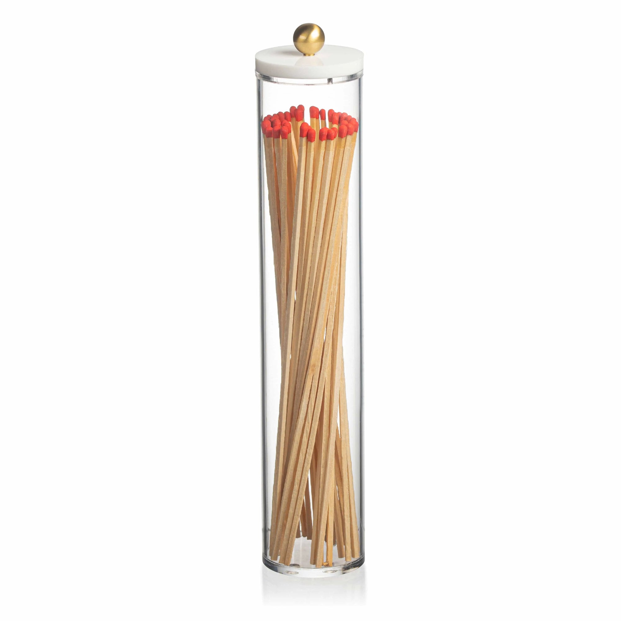 Tall Cylinder Match Holder | Judaica Square Lakewood