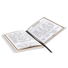 Tall Hardcover Leather & Lucite Bencher Set