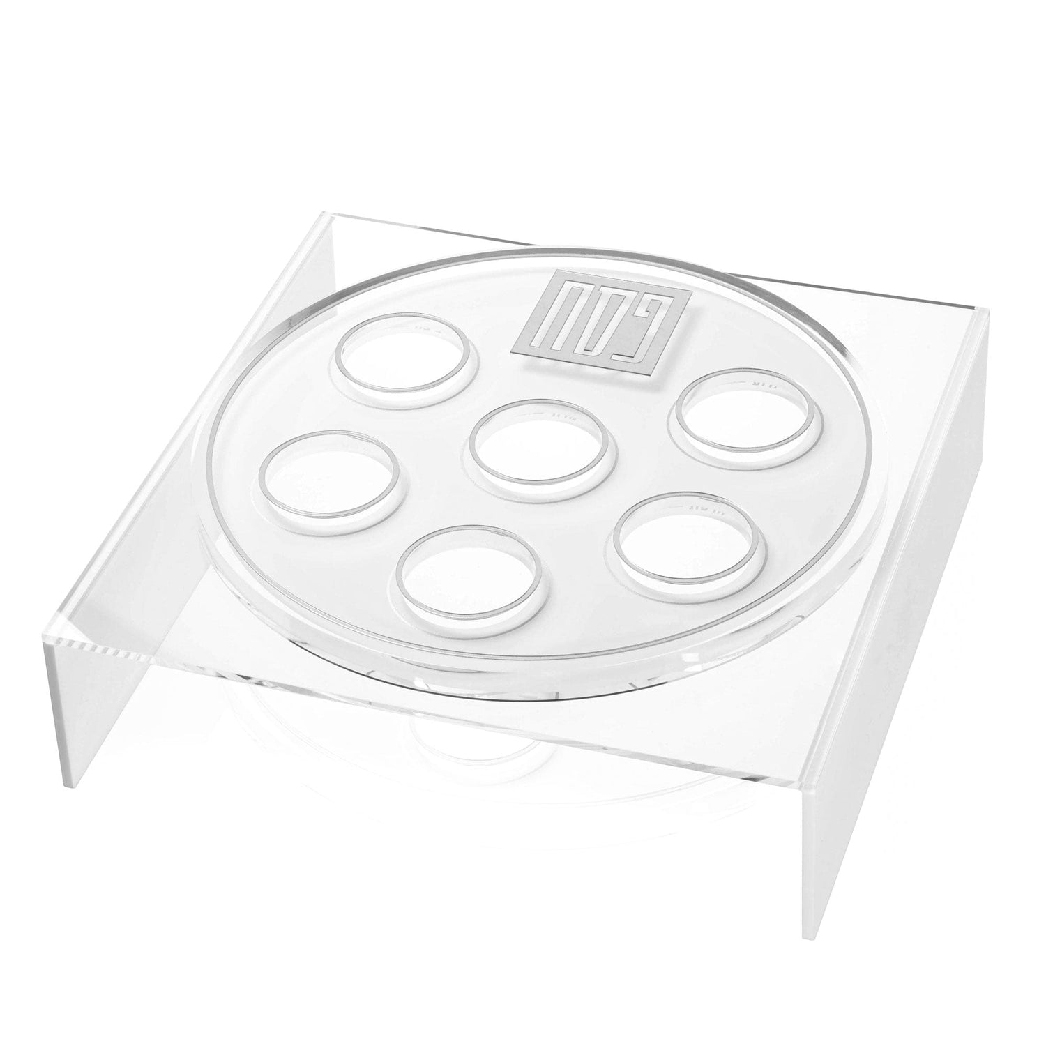 Tall Suspended Seder Plate | Judaica Square Lakewood