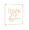 Thank You Hashem Wall Art — lucite | Judaica Square Lakewood