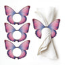 Tie - Dye Butterfly Napkin Rings — Napkin Rings | Judaica Square Lakewood