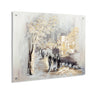 Walkway to the Kosel Painting — Lucite Wall Art