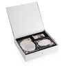 Watercolor Hadlokas Neiros Gift Box — lucite Candle Lighting | Judaica Square Lakewood