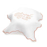Wavy Hafrashas Challah Cover — leather | Judaica Square Lakewood
