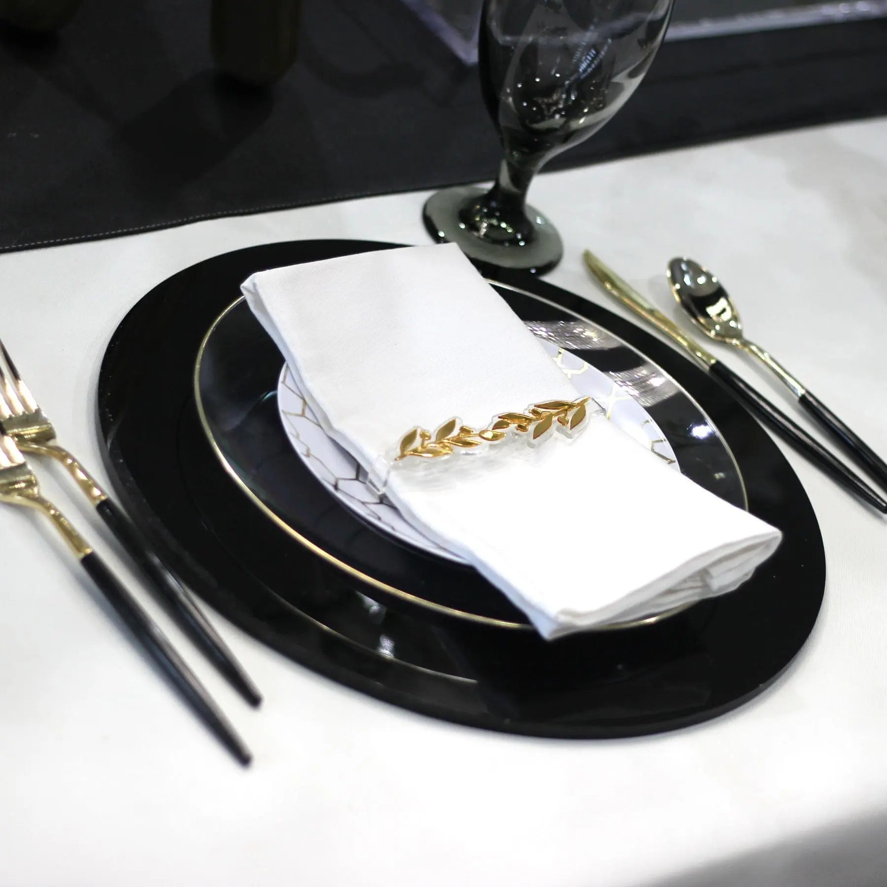 White & Gold Rosh Hashanah Tablescape | Judaica Square Lakewood