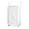 White initial Towel and Stand Set — Finger Towel | Judaica Square Lakewood