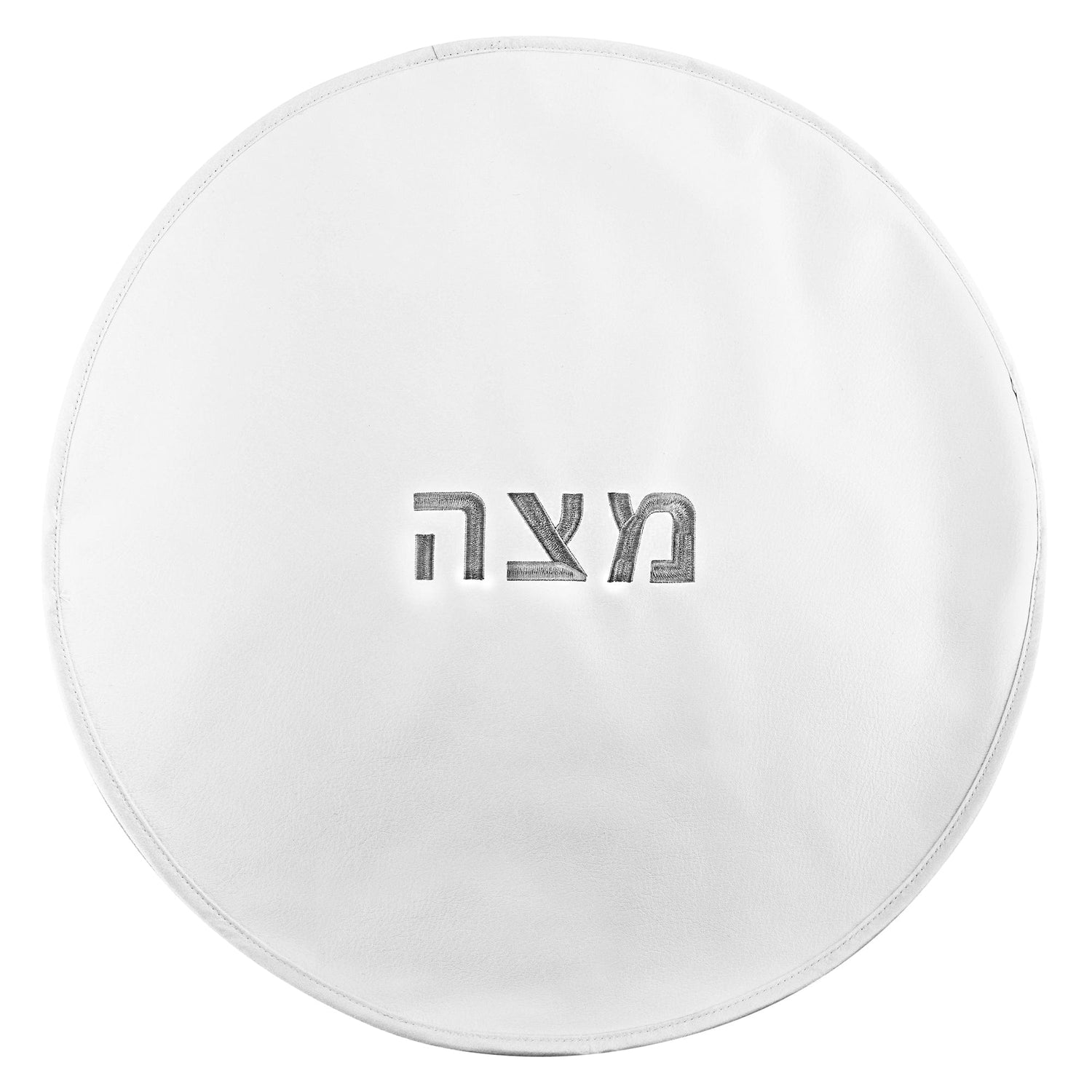 White Matzah Cover — detail view | Judaica Square Lakewood