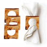 Wood Napkin Rings — lucite | Judaica Square Lakewood