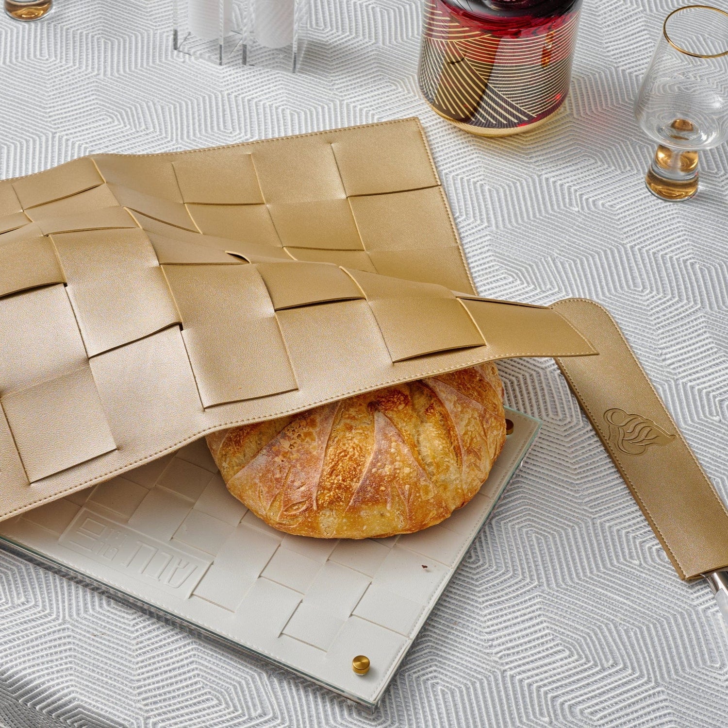 Woven Challah Board | Judaica Square Lakewood