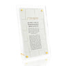 Woven Hadlokas Neiros — lucite Candle Lighting | Judaica Square Lakewood