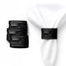 Woven Leather Napkin Wraps — Napkin Rings | Judaica Square Lakewood