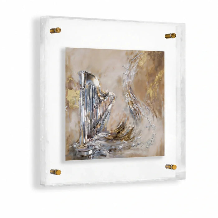 Waterdale Hodu LaHashem Framed Lucite Wall Art — 12 in | Judaica Square Lakewood