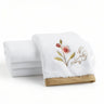 Waterdale Floral Netilas Yadayim Towel — Cotton, 22 × 14 in | Judaica Square Lakewood