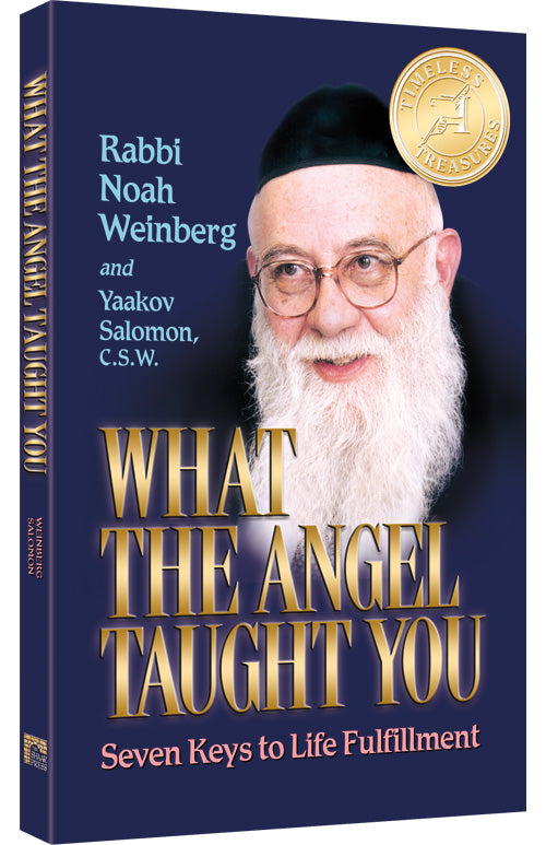 What the Angel Taught you Paperback — by Yaakov Salomon C.S.W. | Judaica Square Lakewood