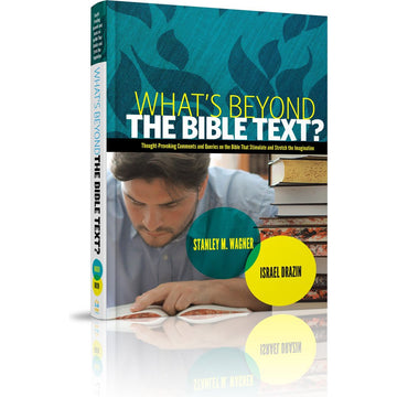 What's Beyond the Bible Text? front cover — Dr. Israel Drazin, hardcover, published by Menucha Publishers