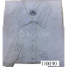 White Kittel — Crystal Wide Floral Lace