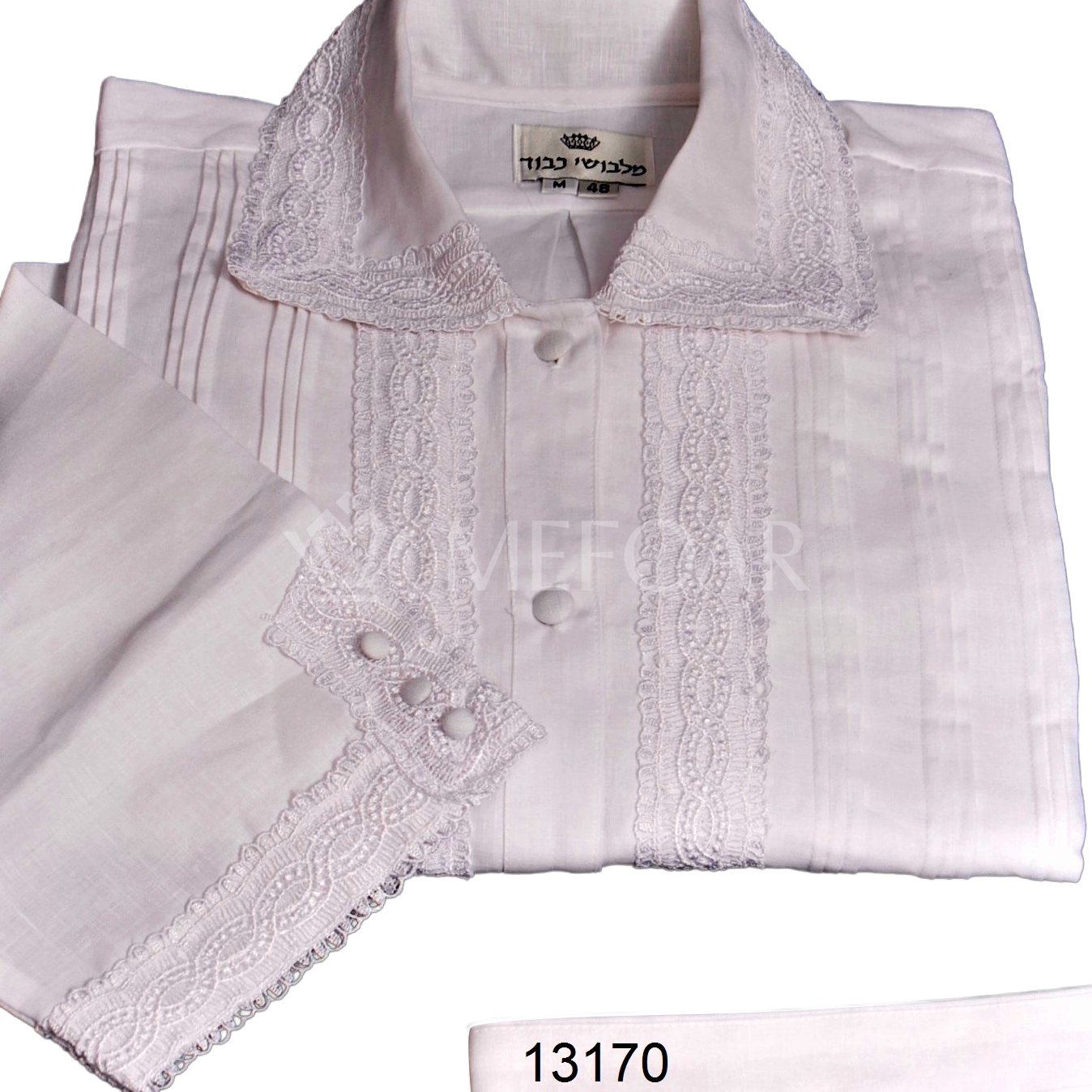 White Kittel — French Lace — alternate view 2