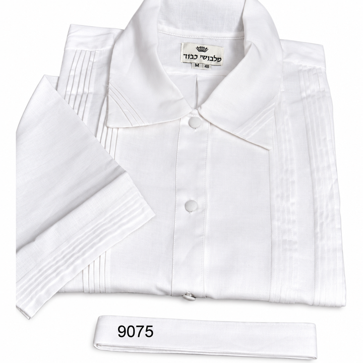White Kittel — Full Tucks, No Lace