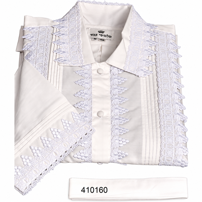 White Kittel — Grape-Detail Lace