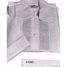 White Kittel — One-Third Lace, Front & Collar Tucks