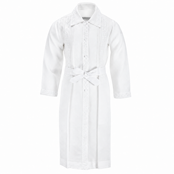 White Kittel — Ridge-Design Lace