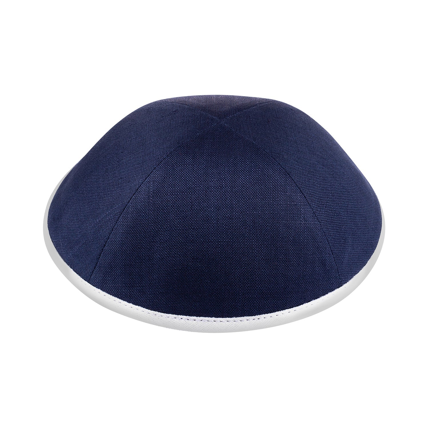 Navy Linen Kippah by iKippah - additional view 5