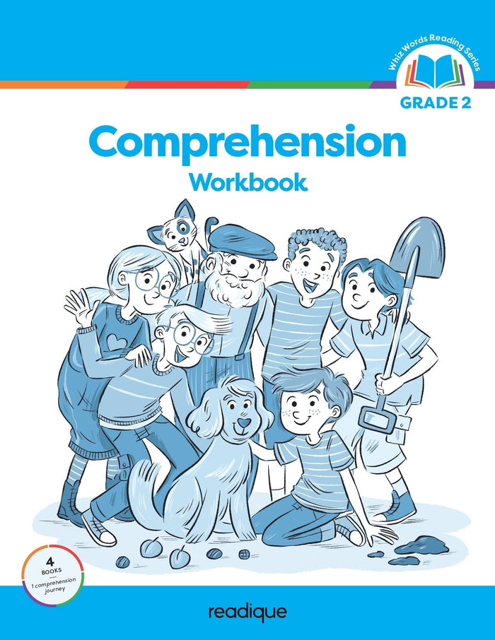 Whiz Words Comprehension Workbook — softcover | Judaica Square Lakewood