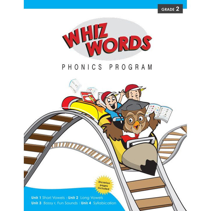 Whiz Words Phonics Program — softcover | Judaica Square Lakewood