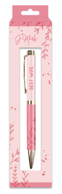 J Marks Best Wife Pen — Gift Pen by J Marks | Judaica Square Lakewood