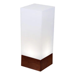 Modern Shabbos Lamp - Pink Base