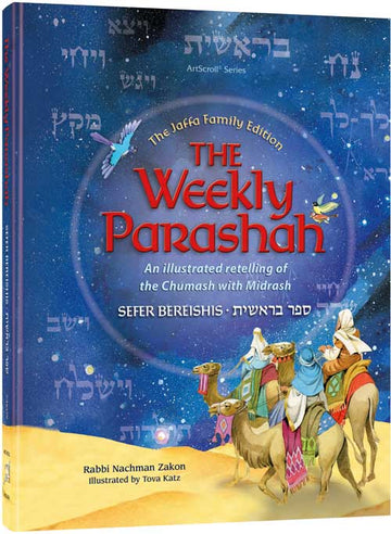 The Weekly Parashah on Sefer Bereishis, illustrated for young readers across 280 large pages