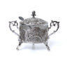 Honey Dish Silver Plated Filigree Design (HD-X799)