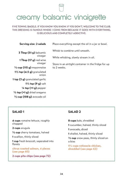 Micro Peas: The Mini Cookbook Series - Salad Formula