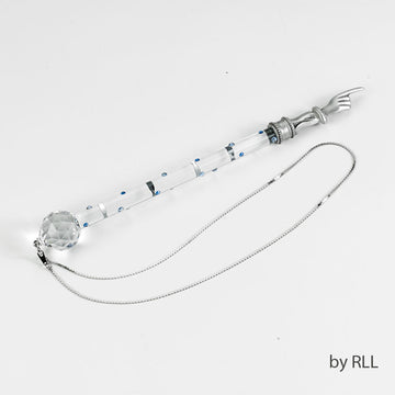 Rite Lite Pewter and Blue Crystal Yad with Stones