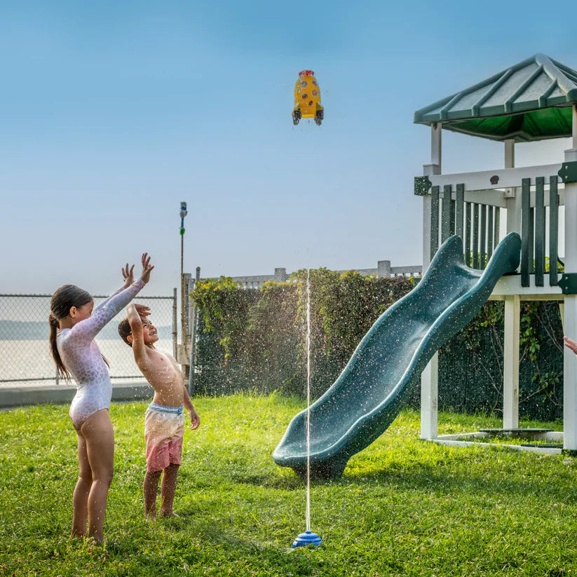 StarkToy Water Rocket Launcher Sprinkler - Outdoor Splash Toy — product view, view 9 | Judaica Square Lakewood