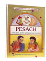 Front cover of the Pesach title in Yaffa Ganz's Bina and Benny holiday series, 31-page hardcover